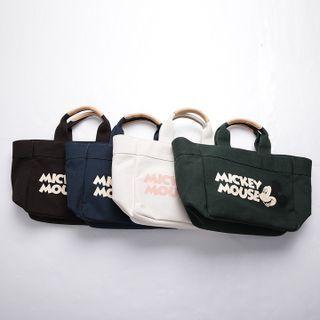 Mickey Mouse Canvas Tote Bag With Strap