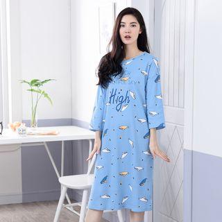 Printed Sleep Dress