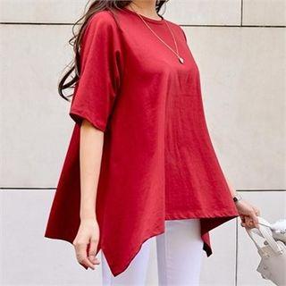 Handkerchief-hem Top