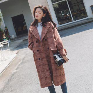 Tweed Double Breasted Coat