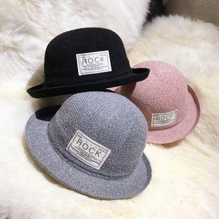 Lettering Appliqu  Bowler Hat