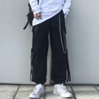 Cargo Jogger Pants With Chain