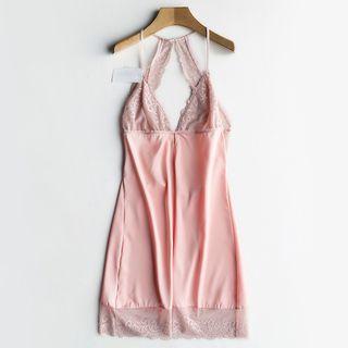 Spaghetti Strap Lace Sleep Dress