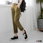 Slim-fit Ankle Trousers