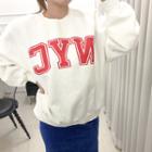 Nyc Brushed-fleece Lined Loose-fit Sweatshirt