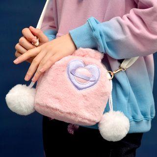 Pom Pom Drawstring Pouch