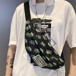 Cartoon Print Belt Bag