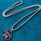 No.24 Basketball Necklace Silver - One Size