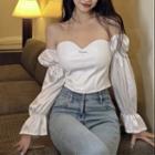 Long-sleeve Darling Heartline Top