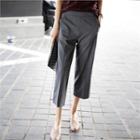 Cropped Tapered Dress Pants