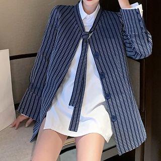Pinstripe Jacket / Long-sleeve Shirt