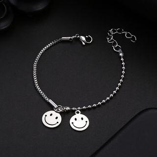 Bead Smiley Bracelet As Shown In Figure - One Size