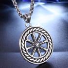 Tire Pendant Without Chain - Pendant - Silver - One Size