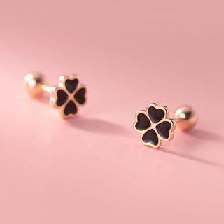 Clover Sterling Silver Earring