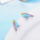 Bird Stud Earring As Shown In Figure - One Size