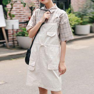 Spaghetti Strap Tie-waist Dress