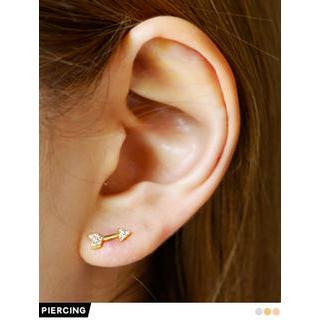 Rhinestone Arrow Earrings