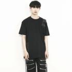 Lace-up Detail Loose-fit T-shirt