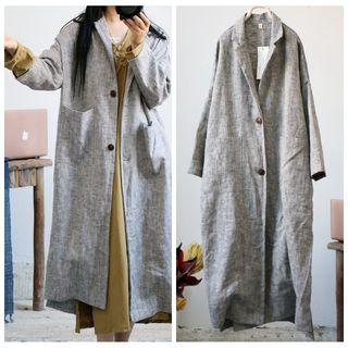 Long-sleeve Jacket Gray - One Size