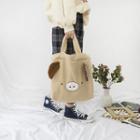 Pig Shopper Bag With Shoulder Strap As Shown In Figure - One Size
