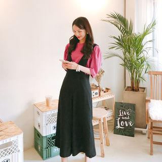 Deep V-neck Jumper Pants