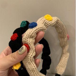 Flower Knit Headband