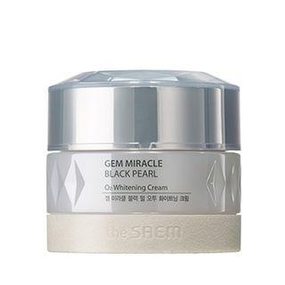 The Saem - Gem Miracle Black Pearl O2 Whitening Cream 60ml
