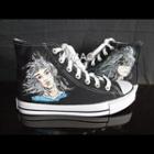 Star-crossed Lovers High-top Canvas Sneakers