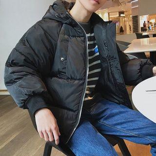 Couple Matching Hooded Puffer Jacket