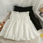 Paperbag High-waist Mini Skirt