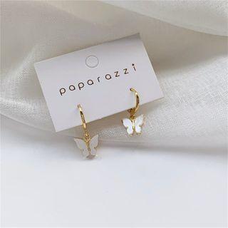 Butterfly Dangle Earring 1 Pair - Earring - One Size