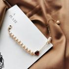 Faux Pearl Bracelet 1 Pc - As Shown In Figure - One Size