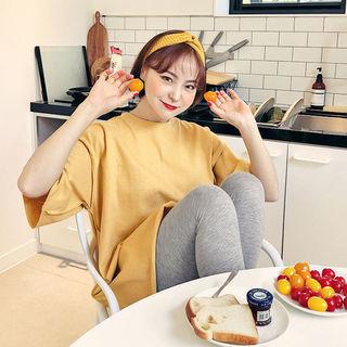 Pastel Color Oversized T-shirt