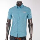 Short-sleeve Pocket-accent Shirt
