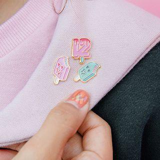Alloy Popsicle Brooch (various Designs)