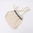 Drawcord Canvas Shopper Bag Ivory - One Size
