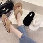 Fleece Flip-flops