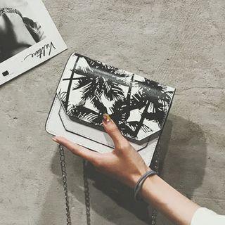 Tree Print Crossbody Bag