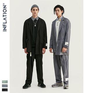 Asymmetric Loose-fit Blazer