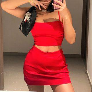 Cropped Camisole Top / Skort