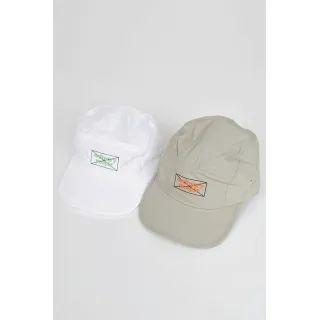Letter Embroidered Camper Cap