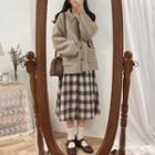 Single-breasted Knit Jacket