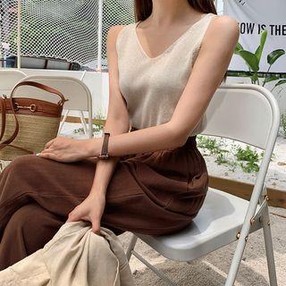 V-neck Summer Knit Vest