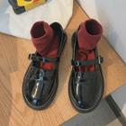 Patent Platform Mary Jane Shoes