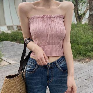 Crop Strapless Top