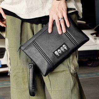 Applique Clutch Black - One Size
