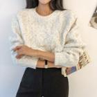 M Lange Woolen Cable Sweater