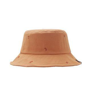 Embroidered Numerical Bucket Hat