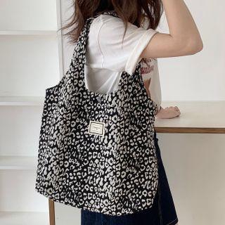 Leopard Print Print Shopper Bag