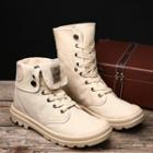 Couple Matching Canvas Short Boots